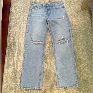 Zara Light Blue Denim Jeans